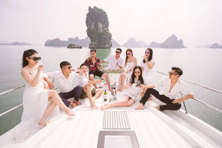 ランハ湾とハロン湾体験